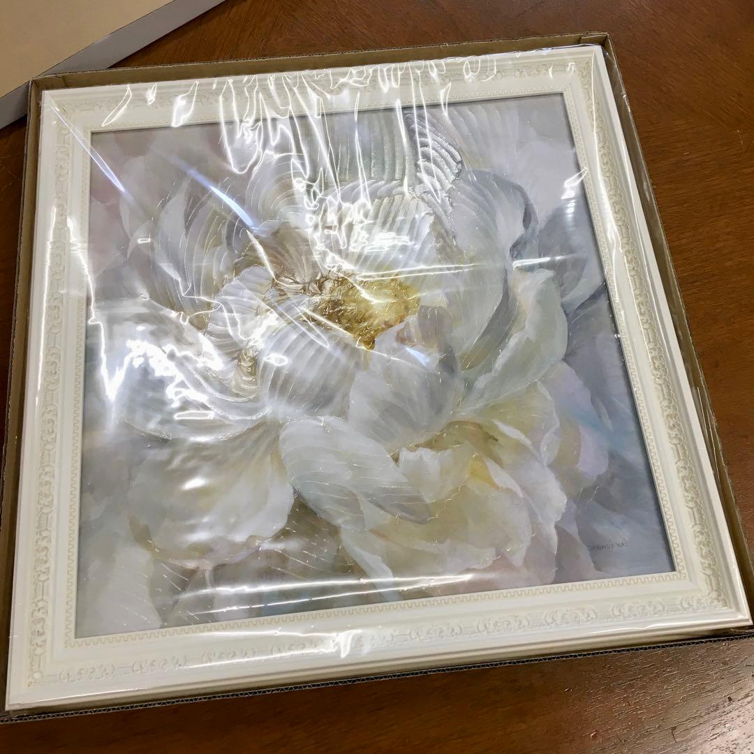 【新品・未使用】サマージョイ　アートポスター　額サイズ53×53