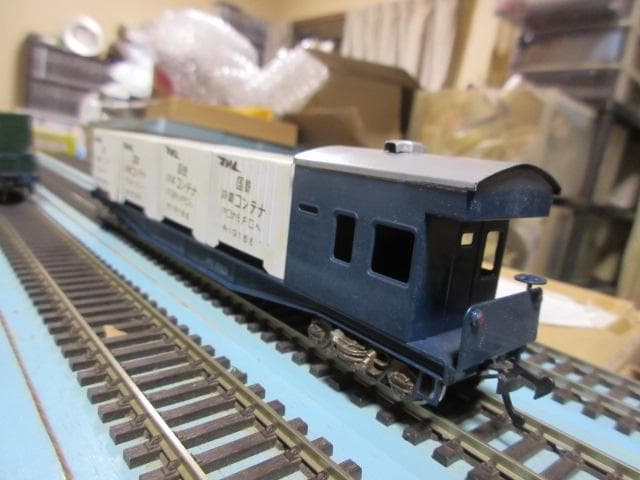 国鉄 コンテナ貨車 3両セット HOゲージ（金属製・エンドウ製）