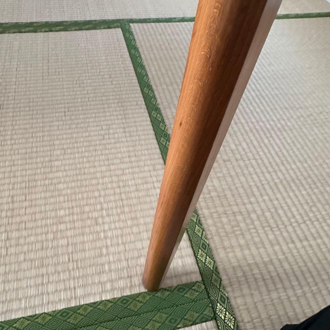 天童木工　水之江忠臣　チーク材　ダイニングテーブル