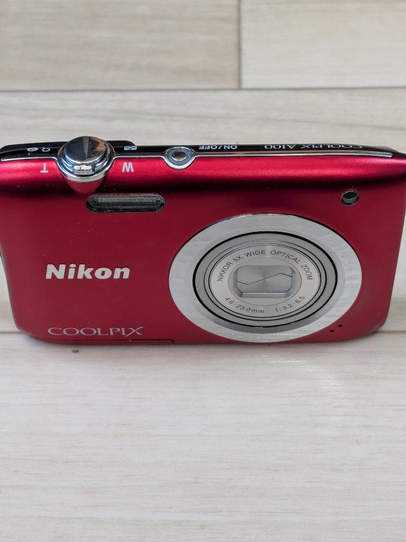 【極美品】NIKON COOLPIX A100 レッド