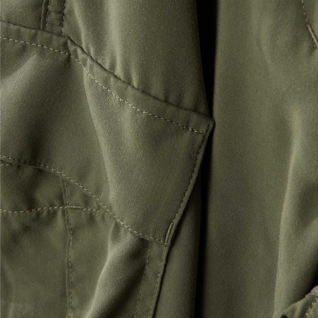 美品24SS 完売品✨ウィムガゼット バックサテンカーゴパンツ グリーン　36