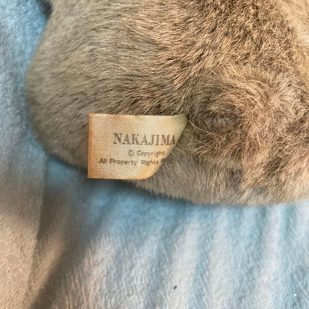 昭和レトロ ナカジマ Heart＆Heart アンクル・モグ　ぬいぐるみ