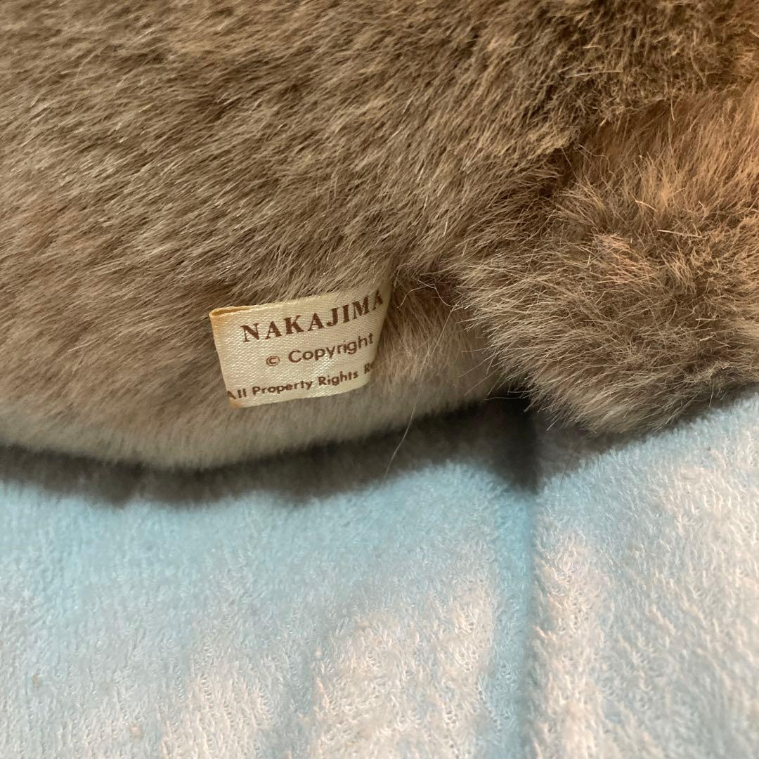 昭和レトロ ナカジマ Heart＆Heart アンクル・モグ　ぬいぐるみ