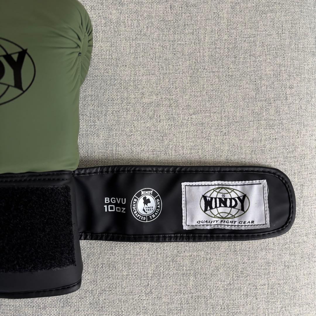 WINDY ボクシンググローブ BGVU 10oz オリーブグリーン