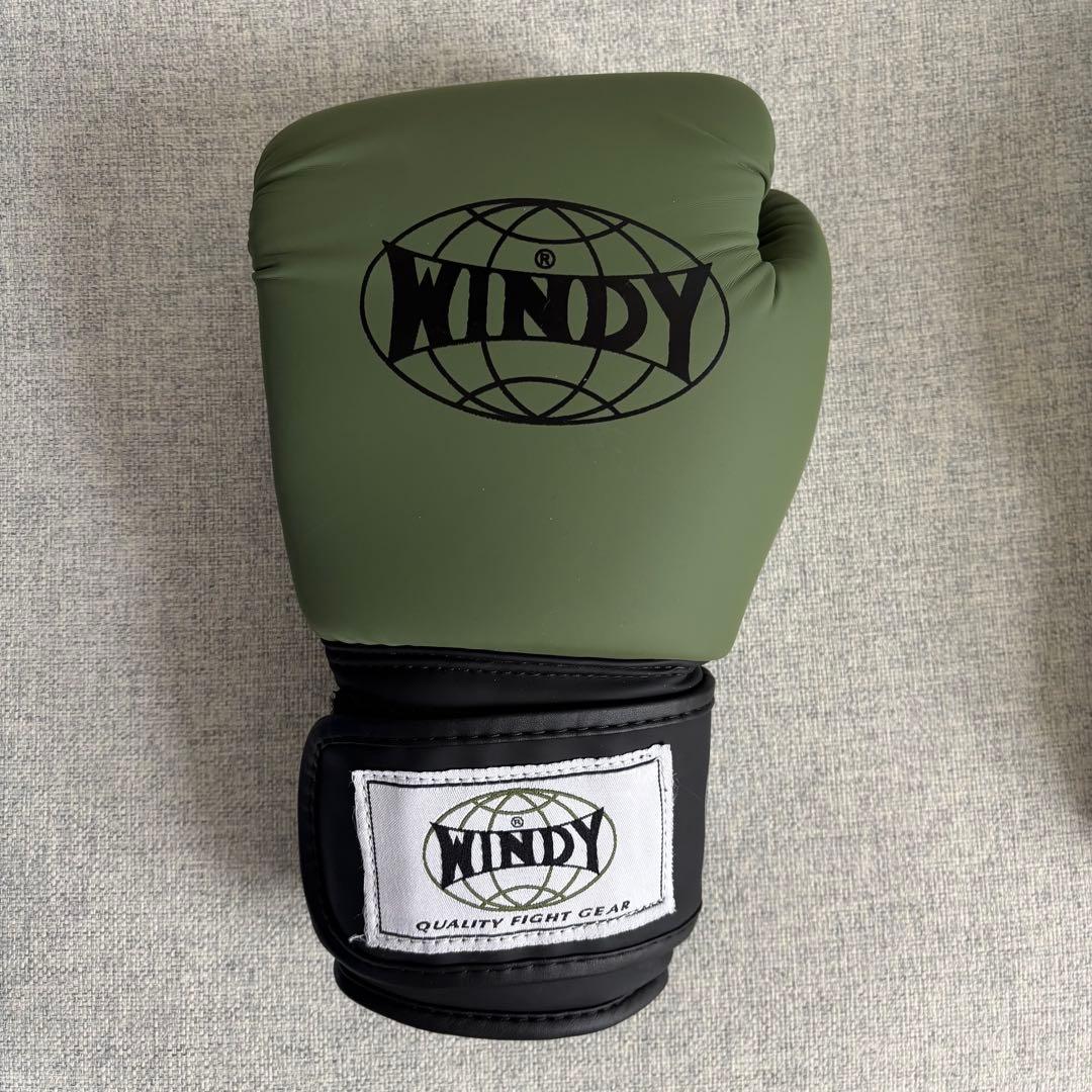 WINDY ボクシンググローブ BGVU 10oz オリーブグリーン