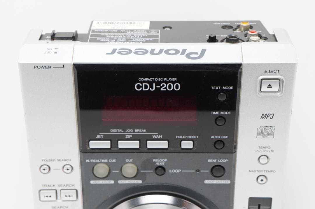 ＜動作＞pioneer CDJ-200 DJ パイオニア