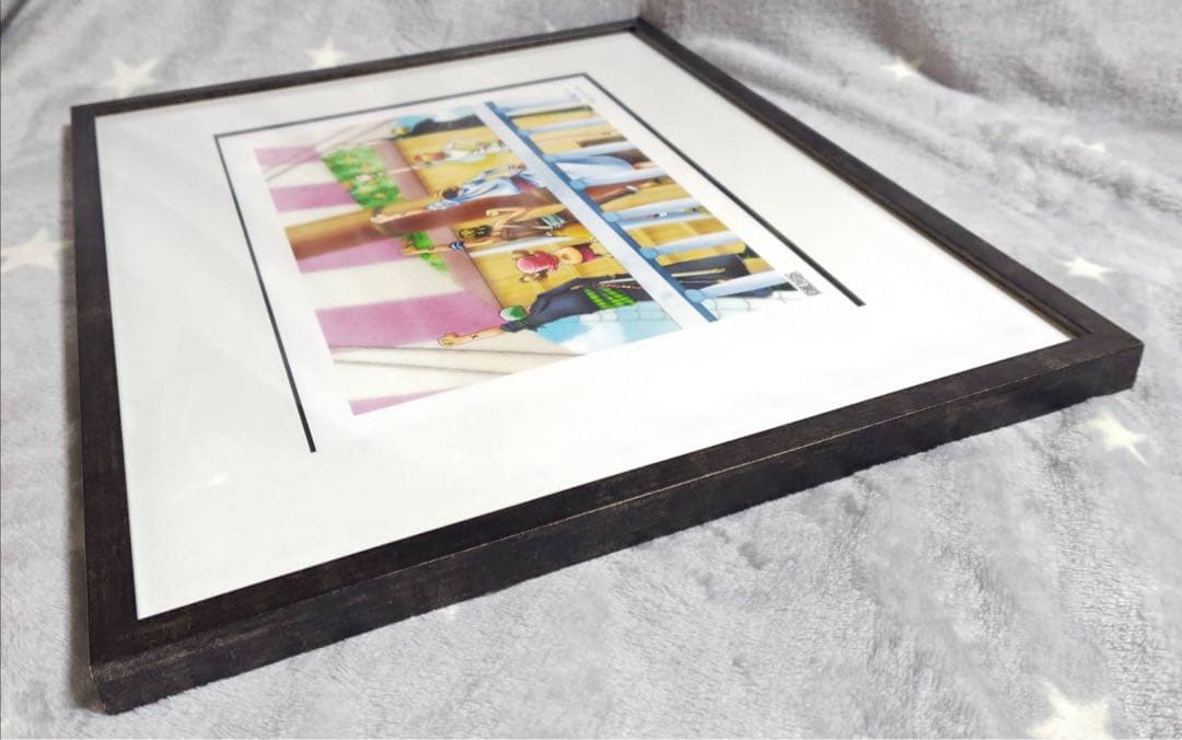 ワンピース 名場面イラスト アラバスタ 複製原画 エディオン 当選品 非売品