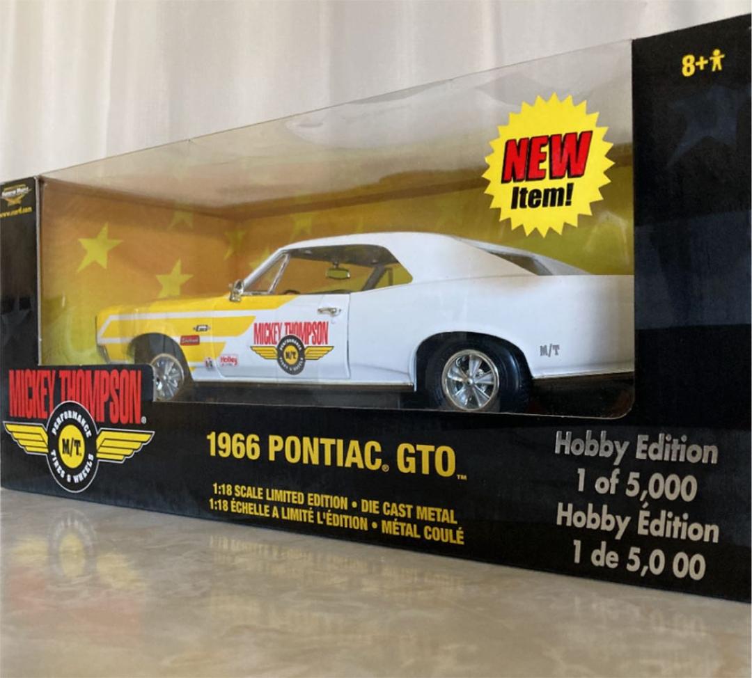 ダイキャスト　1/18 1966 M/T PONTIAC GTO 未開封　レア