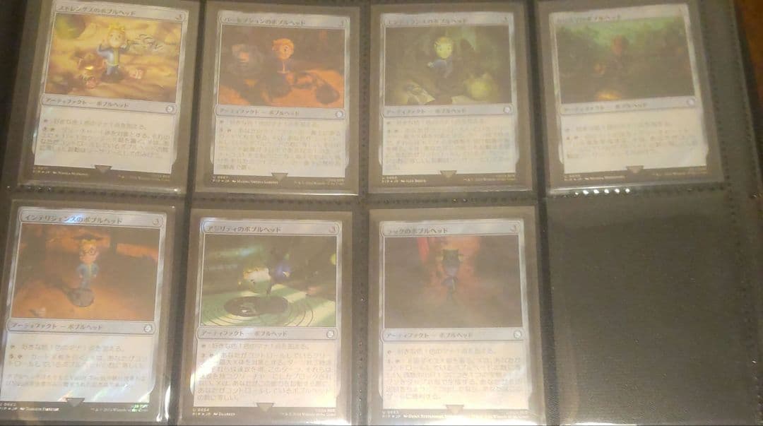 MTG fallout ボブルヘッド 日本語サージfoil 全種セット