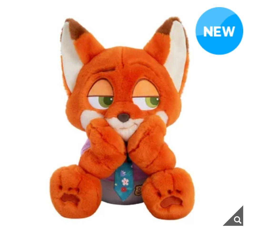 ズートピア ニック　クロウハウザー ぬいぐるみ 50cm・ブランケット付き