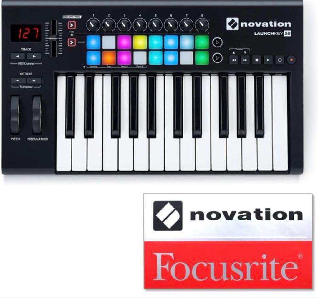 Novation Launchkey 25 MIDIキーボード