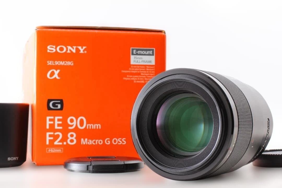 SONY FE 90mm F2.8 Macro G OSSレンズ　新品同様