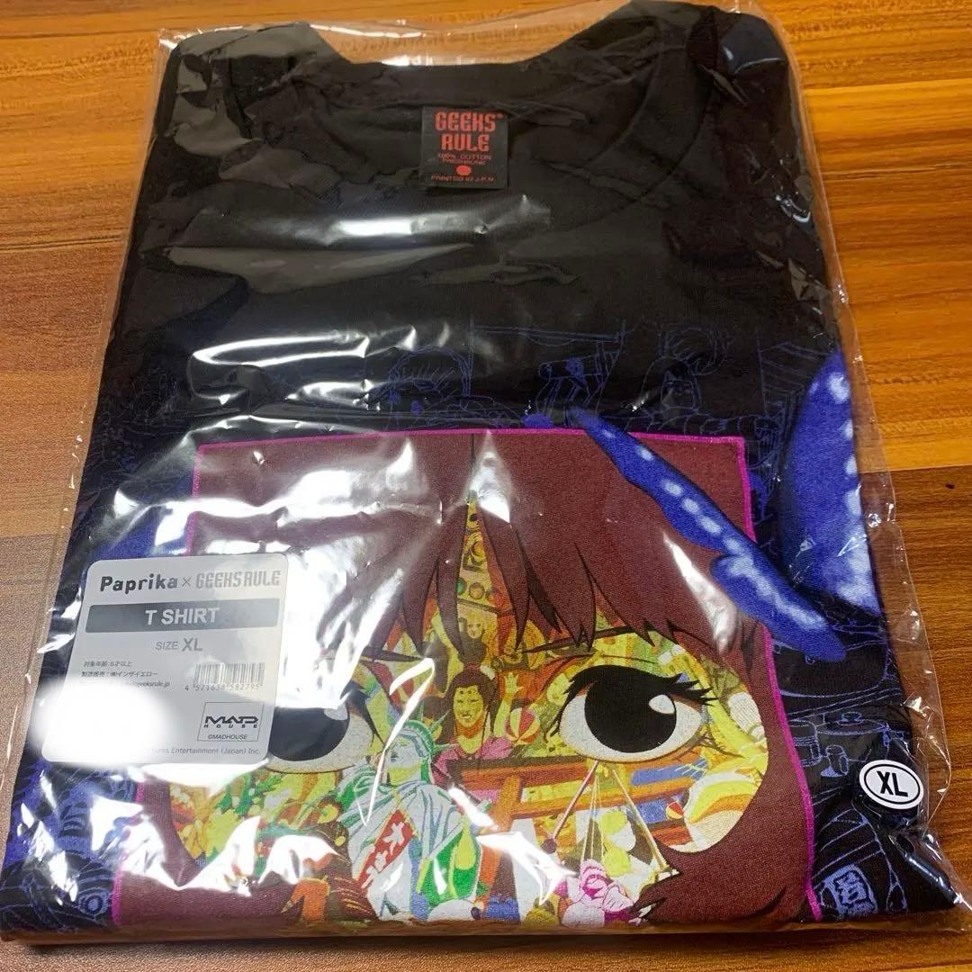 GEEKS RULE Paprika パプリカ ポップアップ　Tシャツ　XL