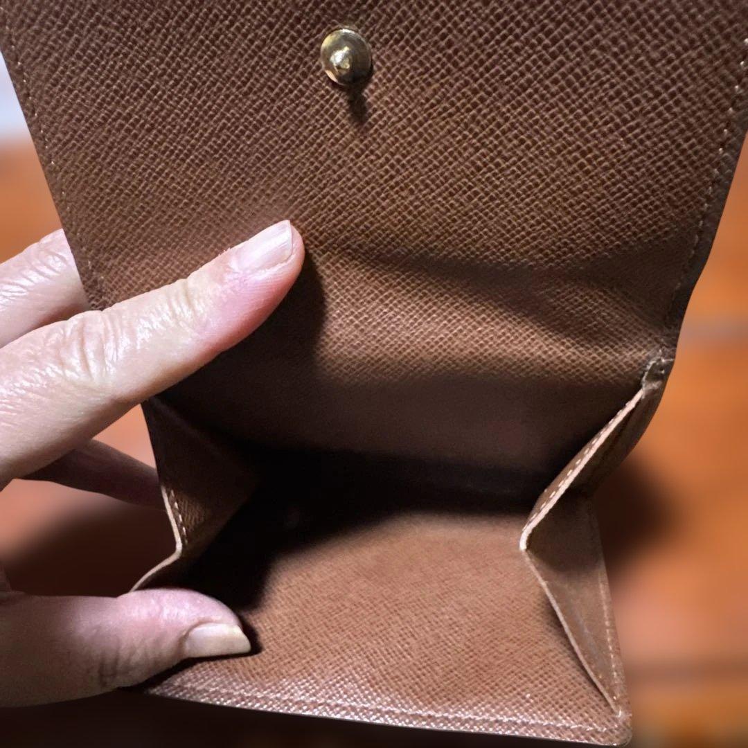 Louis Vuitton 三つ折り財布 ブラウン