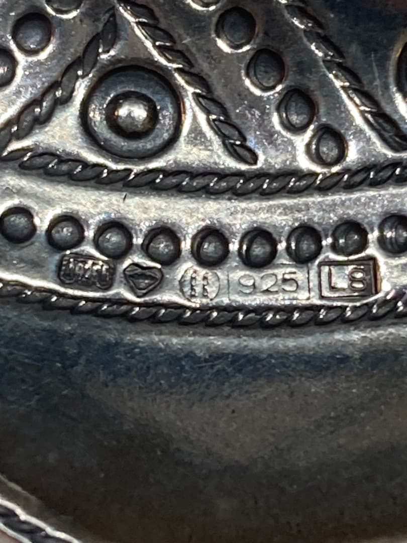 ドラ5 ヴィンテージ カレワラ コル バード シルバー 925 ペンダント