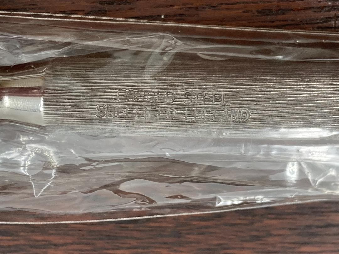 Mappin & Webb サービングナイフ＆フォーク、シャープナーセット