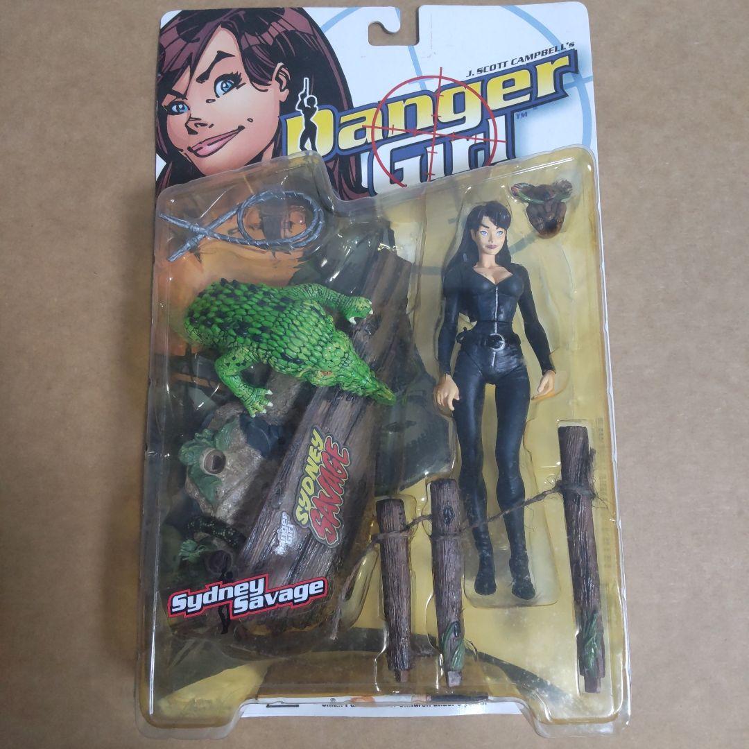 デンジャーガール フィギュア 未開封3点 ナタリア シドニー アビー アメコミ