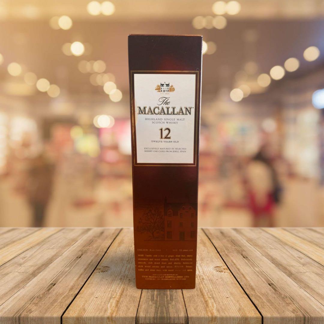 ザ・マッカラン12年 700ml 古酒 MACALLAN 箱付 旧ボトル