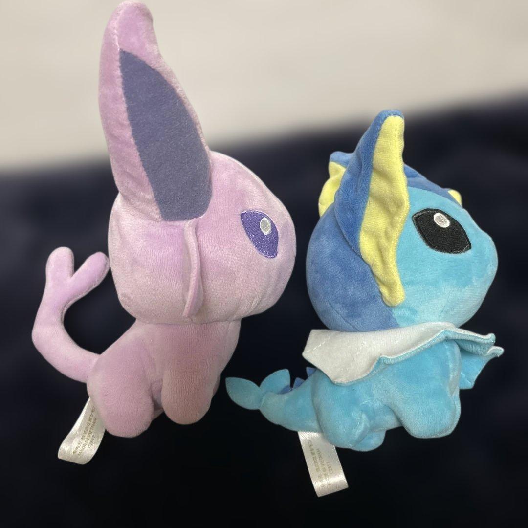 ポケモンセンター　ブラッキー　シャワーズ イーブイ エーフィ ぬいぐるみ