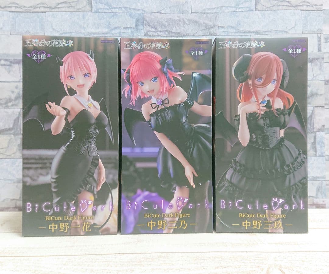 BiCuteフィギュアまとめ売り 五等分 時崎狂三 ナーベラル 喜多川海夢 モモ