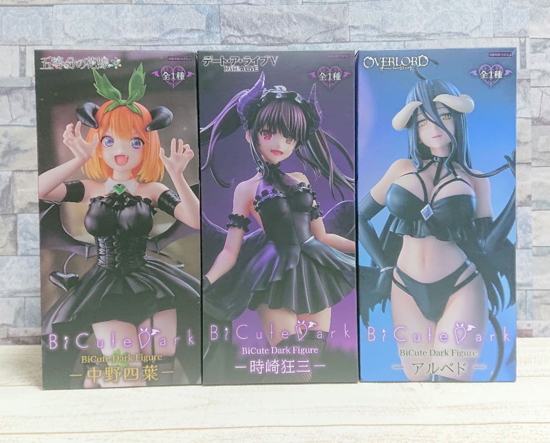 BiCuteフィギュアまとめ売り 五等分 時崎狂三 ナーベラル 喜多川海夢 モモ