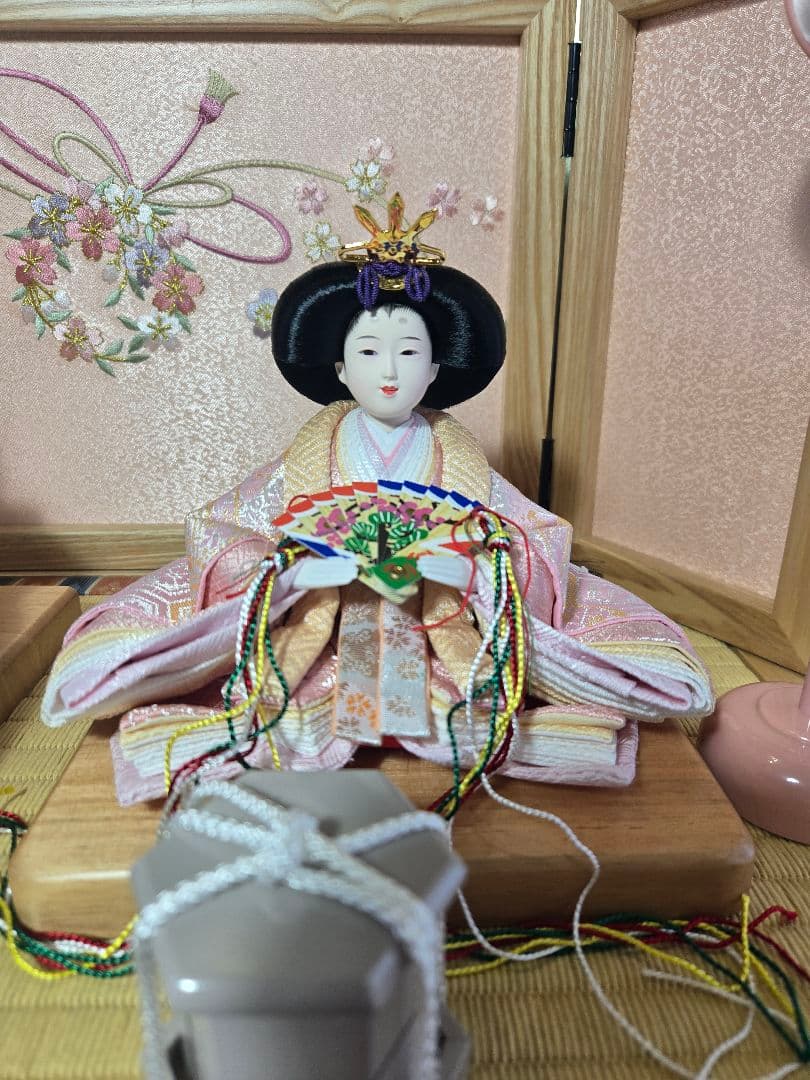 【一点限り】雛人形 収納飾り　SH46
