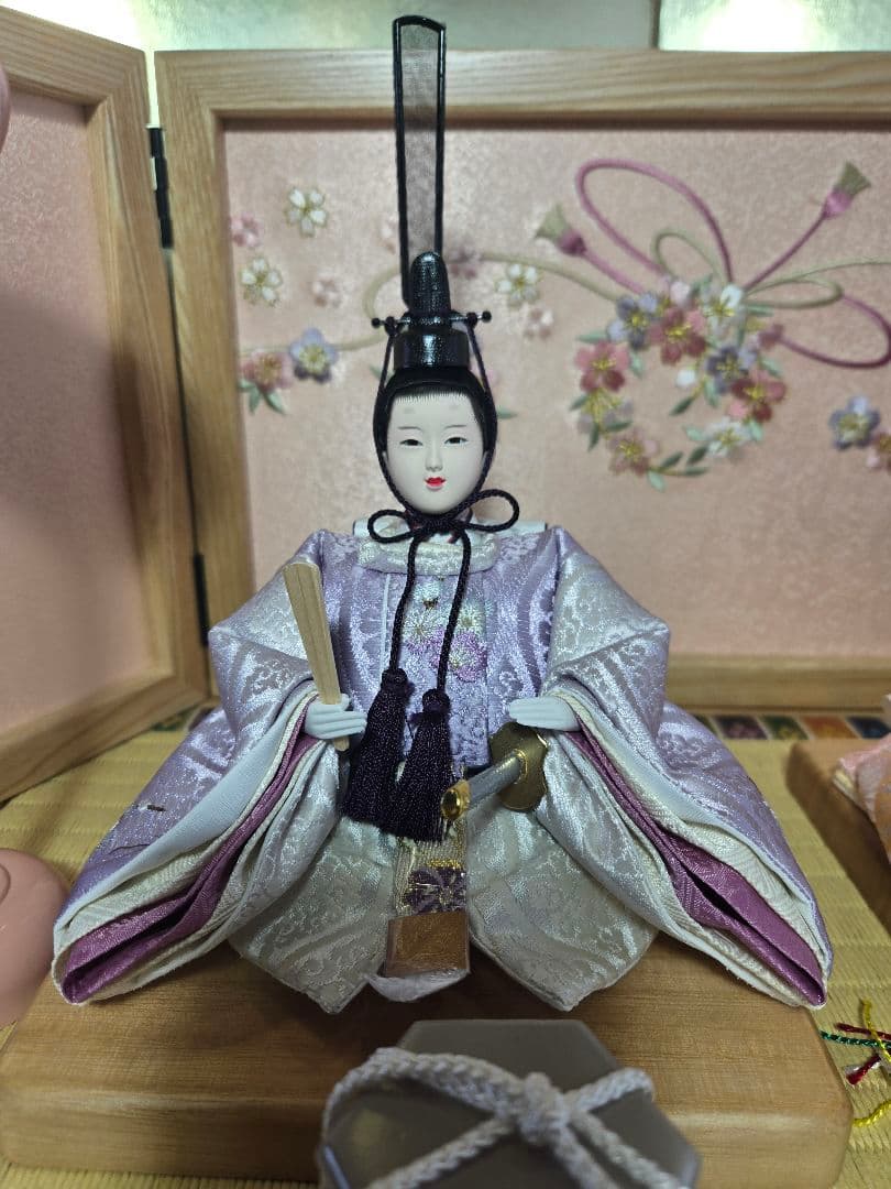 【一点限り】雛人形 収納飾り　SH46