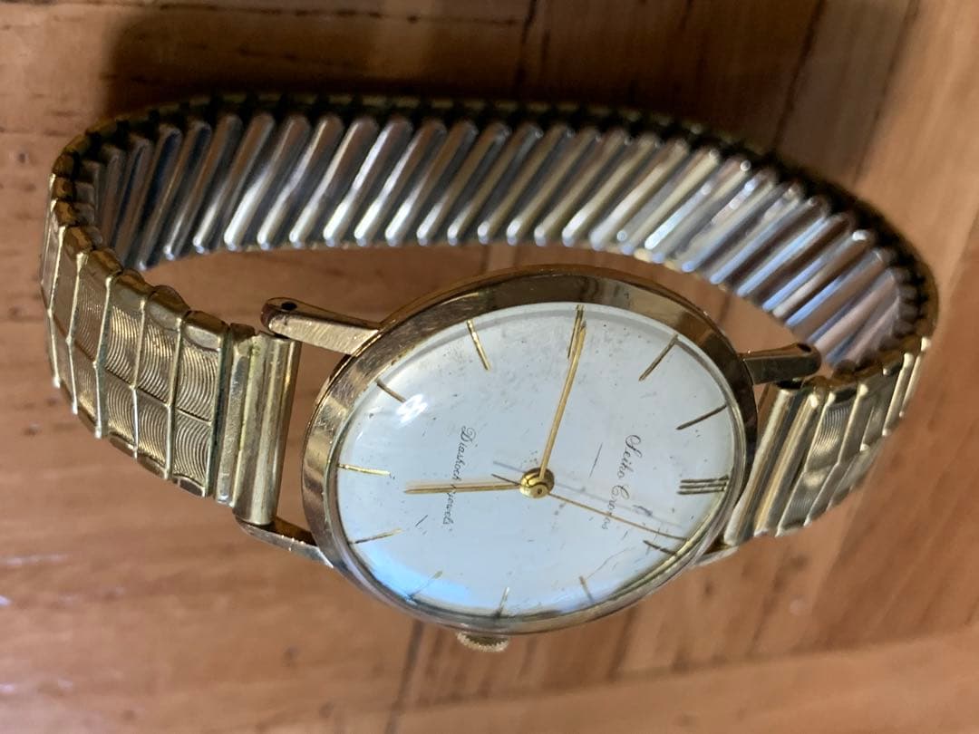 セイコー SEIKO クロノス 手巻き 腕時計 GP ゴ—ルド1966年代