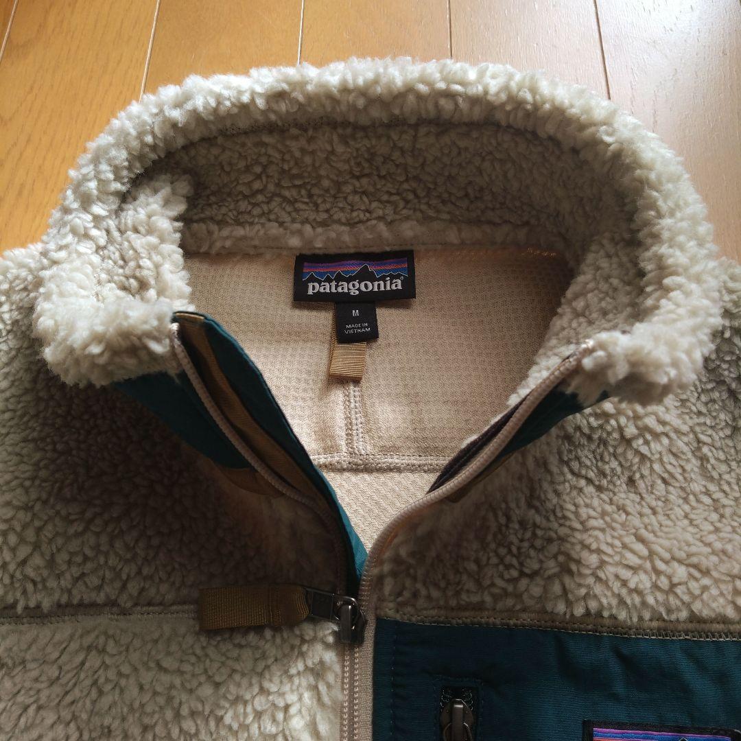 【極美品】patagoniaパタゴニア メンズクラシックレトロXベスト ペリカン