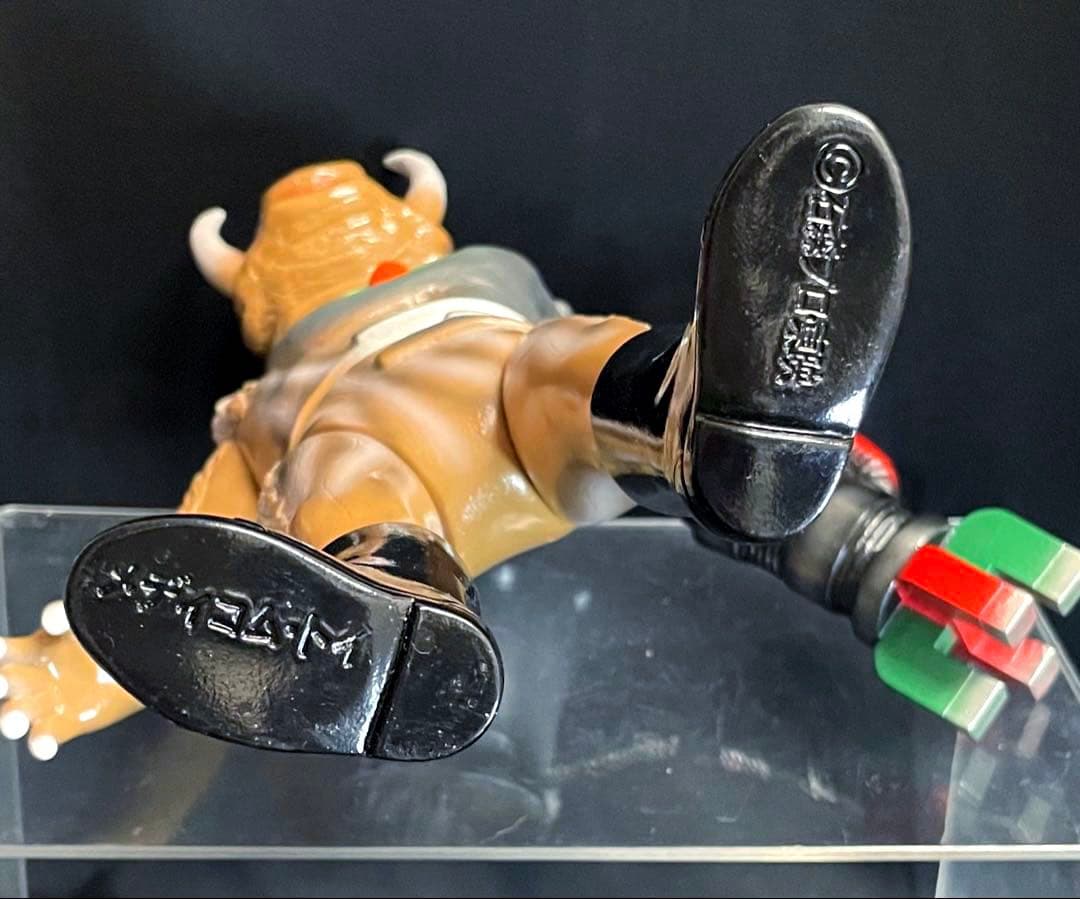 【東映レトロ】■ ジシャクイノシシ ソフビ / 仮面ライダーV3怪人