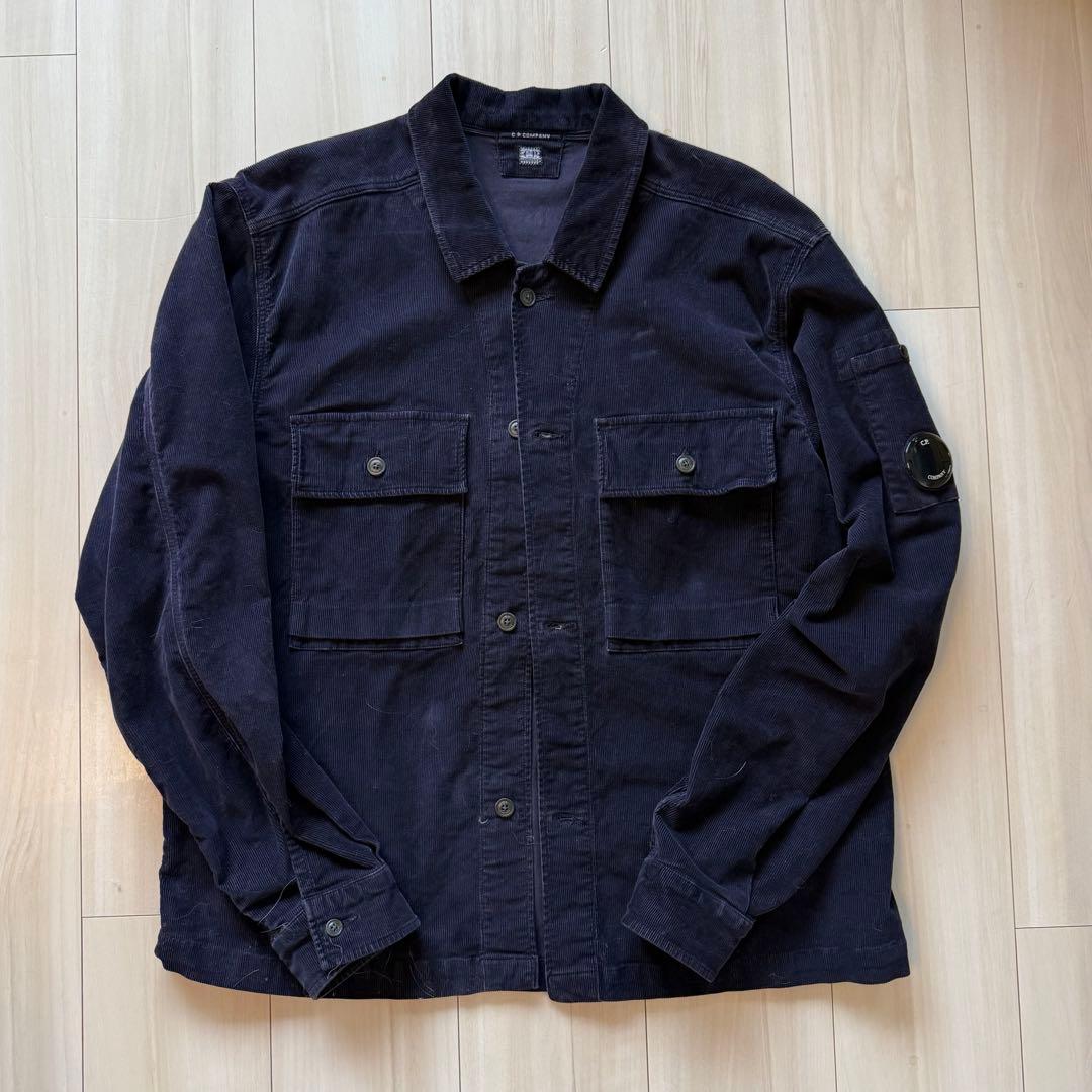 cpcompany レンズ コーデュロイシャツジャケット