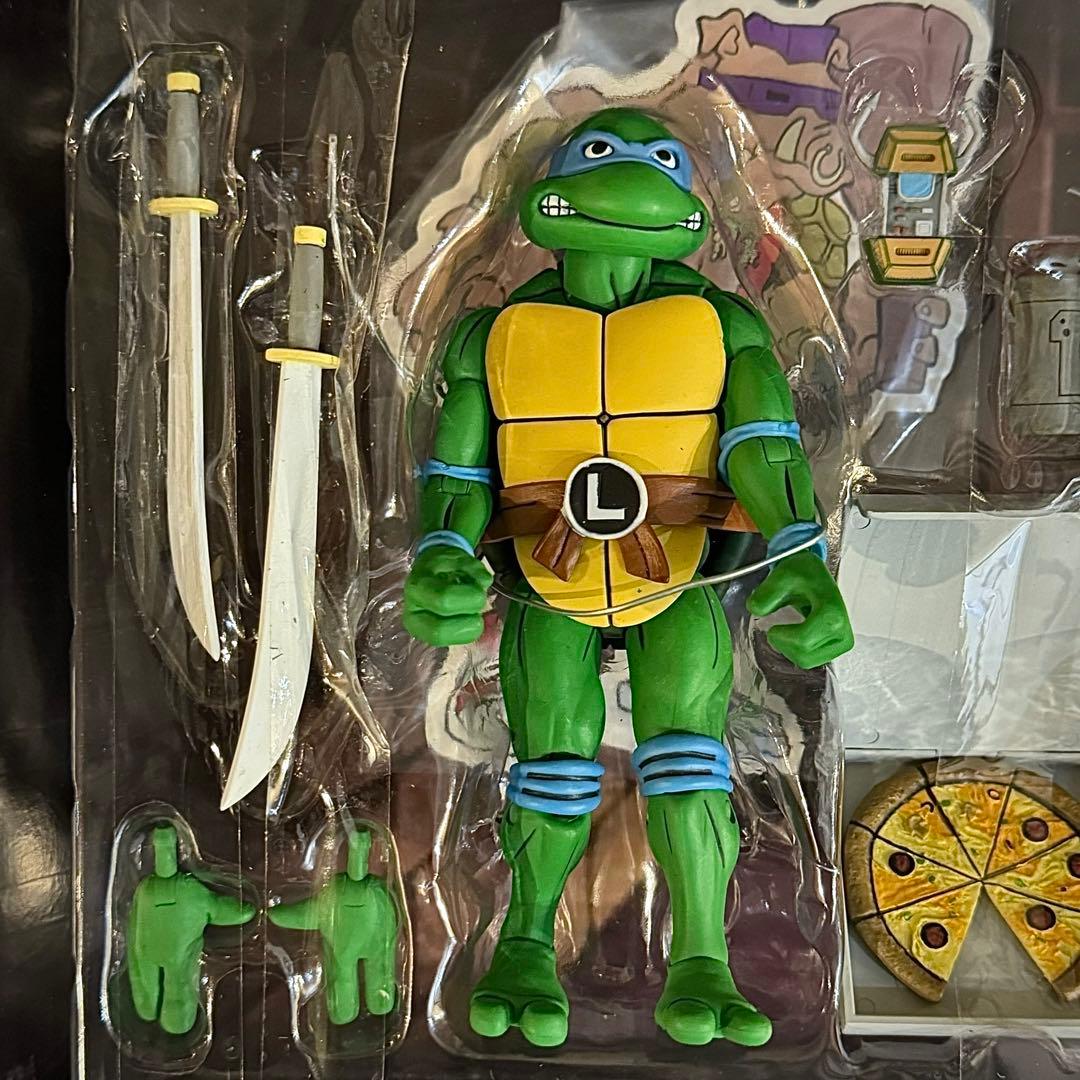 NECA ティーンエイジミュータントニンジャタートルズ レオナルド＆ドナテロ