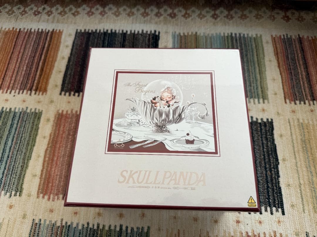 新品 SKULLPANDA スノードーム クリスタル シリーズ シュリンク付き