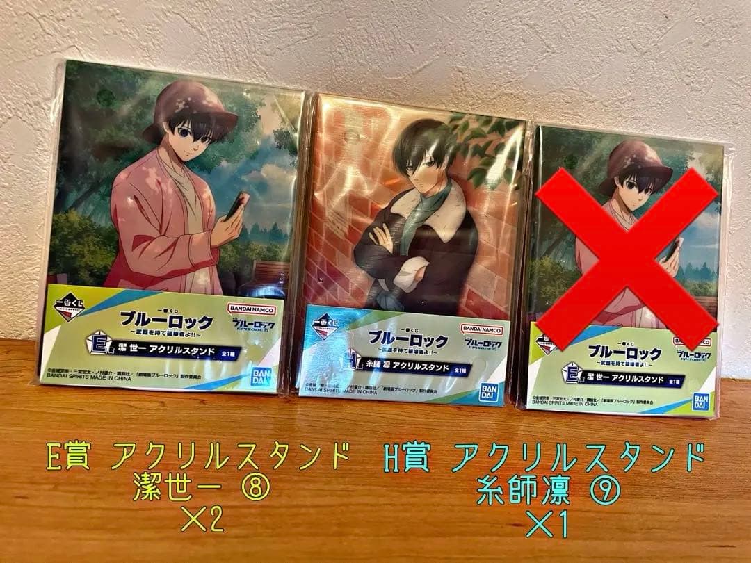 ブルーロック 一番くじ