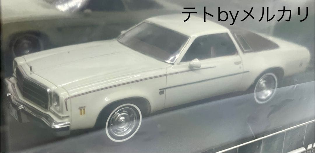 1/43 MATRIX製 未開封 1974 シボレー マリブ 白 Malibu