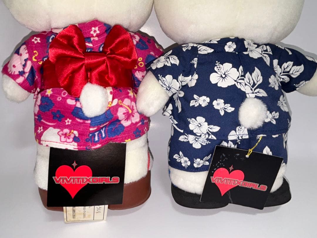 【激レア・タグ付き】キティ＆ダニエル ゆかた・甚平 2001年 vivitix