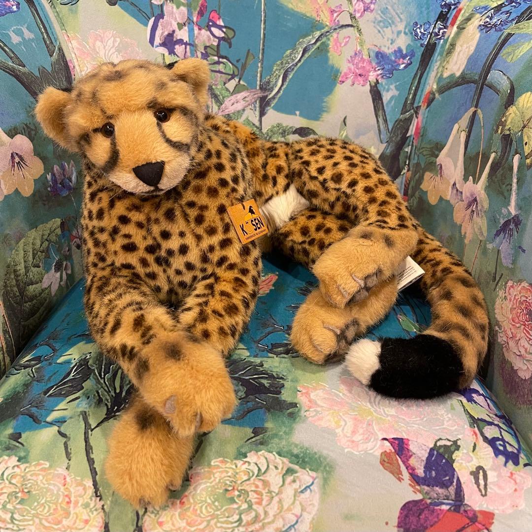 KOSEN ケーセン　レアな寝そべりチーター　CHEETAH 73cm 5490
