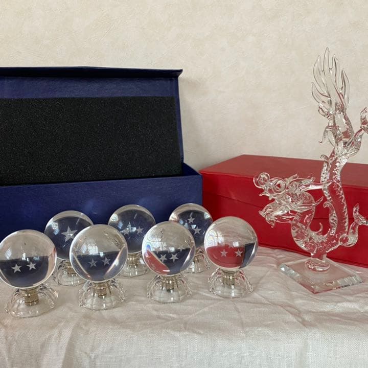 【レア】ドラゴンボール ガラス玉　龍玉 シェンロン