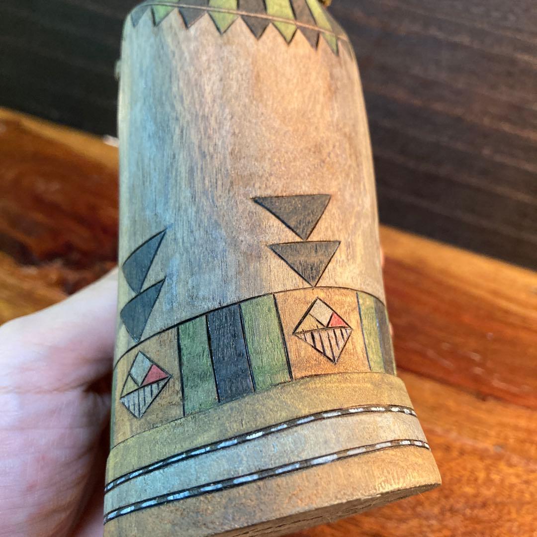 ホピ族 カチナドール　Crow Mother 【M. Bilagody作】