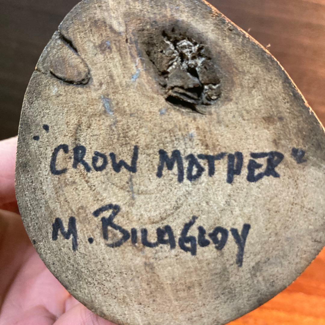 ホピ族 カチナドール　Crow Mother 【M. Bilagody作】