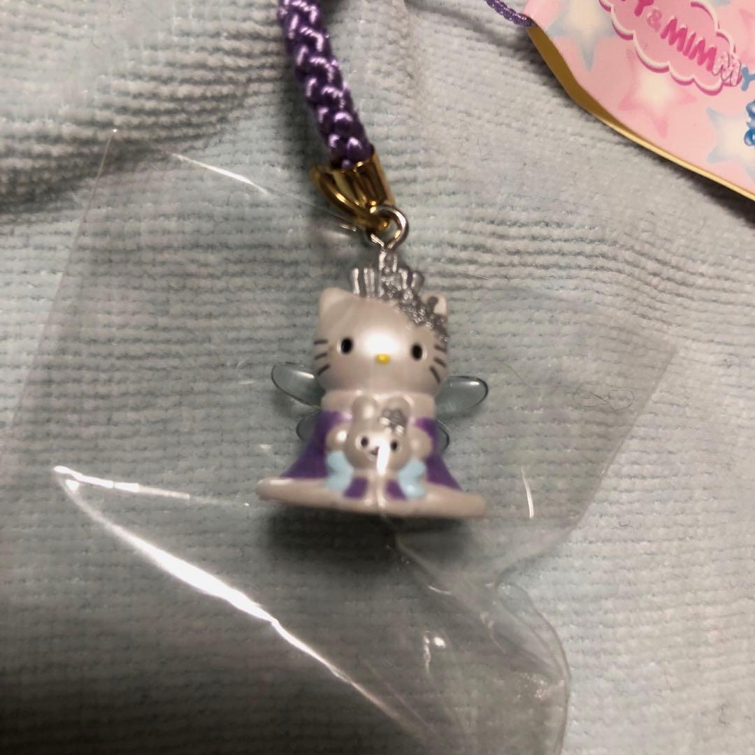 キティ根付け　キティ&ミミィ28th 希少 スノーフェアリー　クィーン