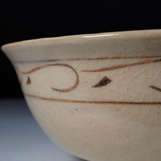 四代 真清水蔵六　絵高麗菓子器　共箱　茶道具　京焼　菓子鉢