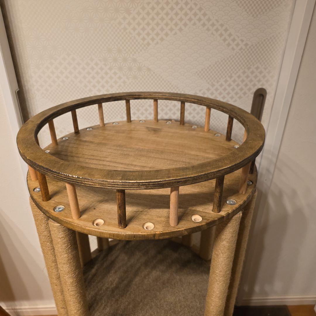 木製キャットタワー 101cm