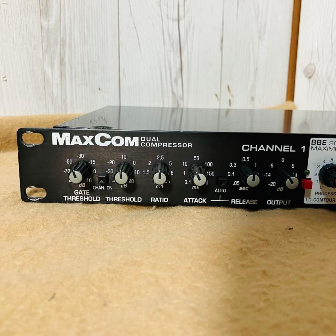 美品 BBE デュアルコンプレッサーMAXCOM DUAL COMPRESSOR