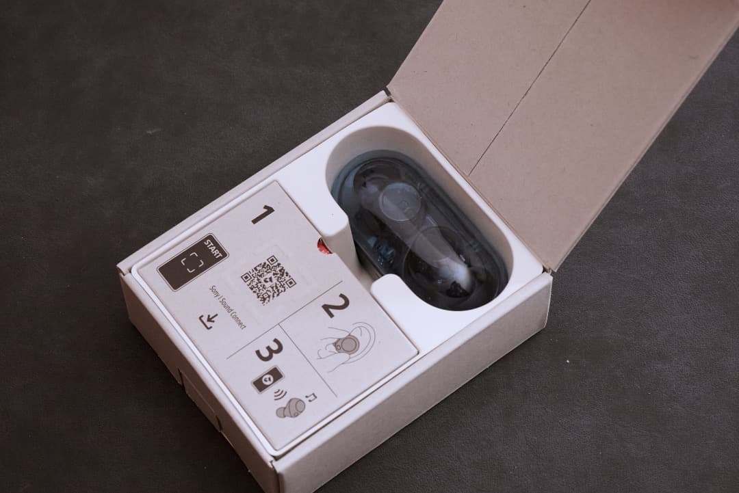 【極美品】SONY WF-C710N グラスブルー 箱・付属品完備 ソニスト購入