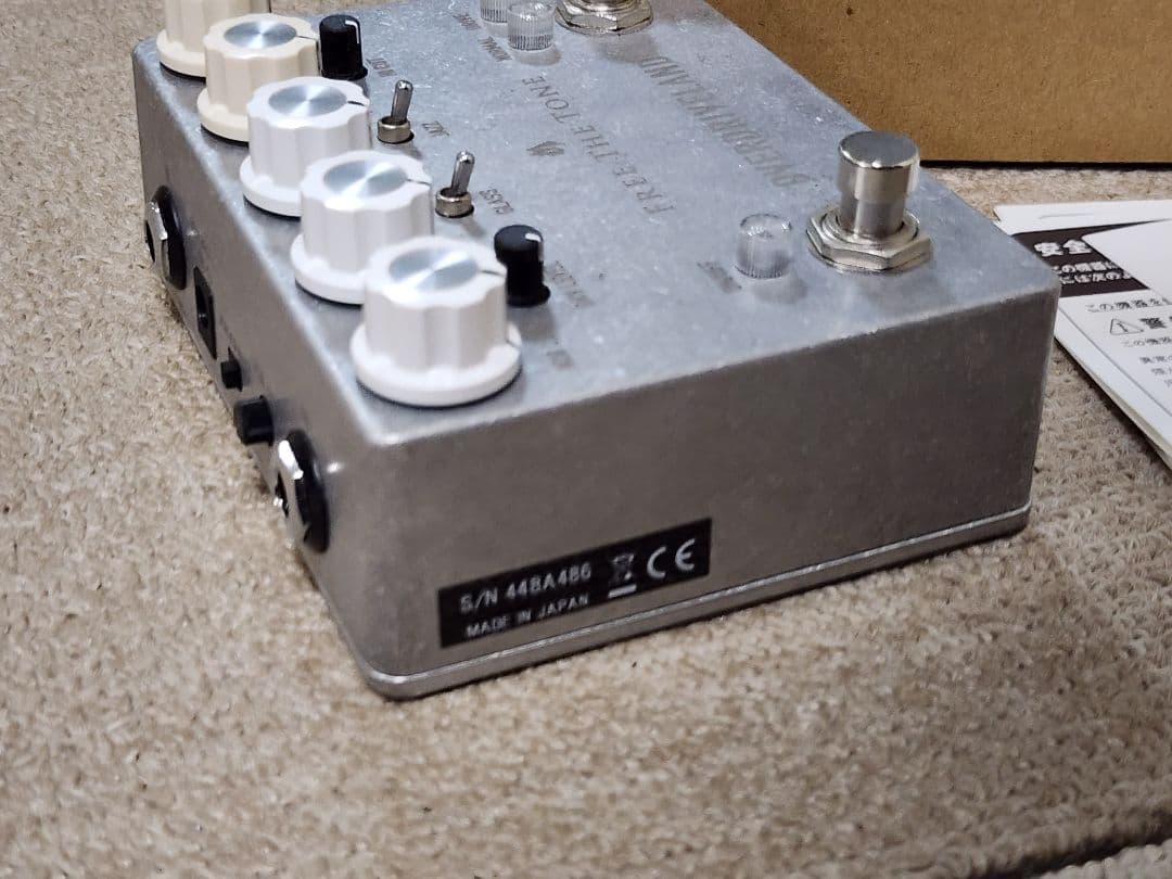 ギター FREE THE TONE OVERDRIVELAND