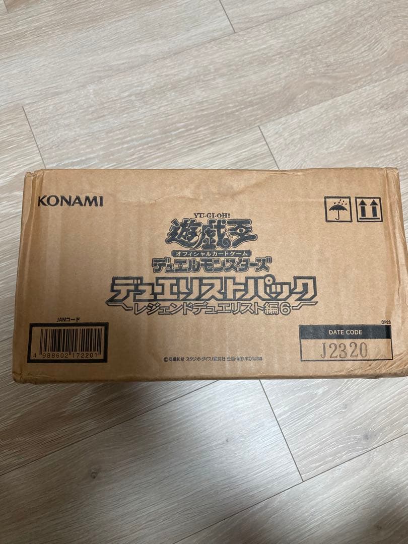 遊戯王　デュエリストパック レジェンドデュエリスト編6 アジア版 カートン24箱