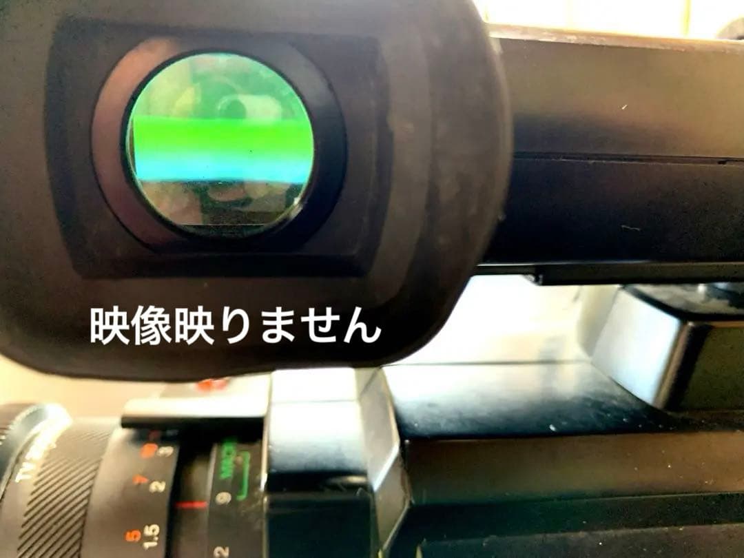 ジャンク品　ナショナルビデオカメラ　NV-M21 オプション数点付　VHS