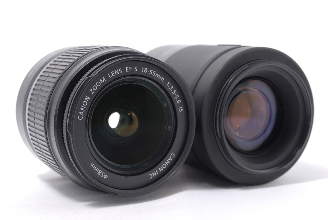 S数少✨届いてすぐ使える✨キヤノン 70D◆超望遠ダブルレンズ◆バッグ＆おまけ付