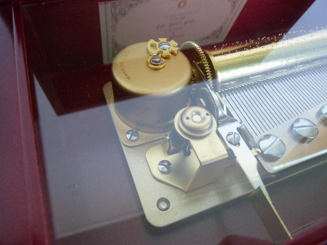 【美品】ORPHEUS 高級オルゴール （シューベルト／チャイコフスキー）